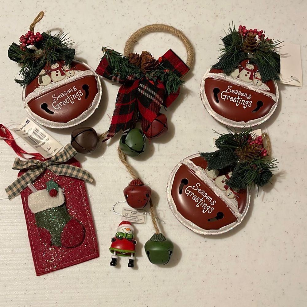Christmas Ornaments. Country. 6 total